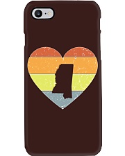 Mississippi - Heart Vintage Phone Case tile