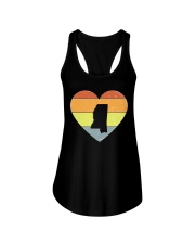 Mississippi - Heart Vintage Ladies Flowy Tank tile