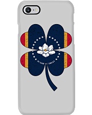 Flag Mississippi Four Leaf Clover Phone Case tile