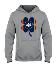 Flag Mississippi Four Leaf Clover Hooded Sweatshirt tile