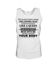 Like A Queen - Oklahoma Man Unisex Tank tile
