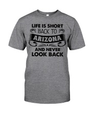 Back To Arizona Classic T-Shirt front