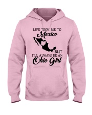 OHIO GIRL LIFE TOOK ME TO MEXICO Hooded Sweatshirt front