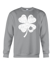 Brooklyn Map - Four Leaf Clover Crewneck Sweatshirt tile