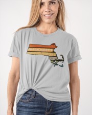 Retro Massachusetts Classic T-Shirt apparel-classic-tshirt-lifestyle-front-101