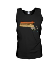 Retro Massachusetts Unisex Tank tile