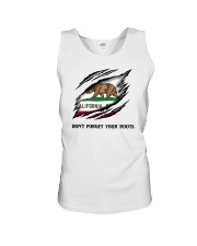 Don't Forget Your Roots - California Unisex Tank tile