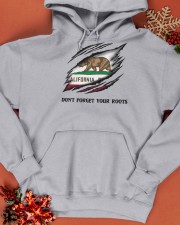 Don't Forget Your Roots - California Hooded Sweatshirt apparel-hooded-sweatshirt-lifestyle-front-65