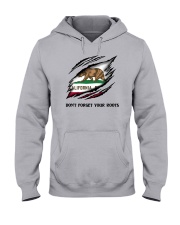 Don't Forget Your Roots - California Hooded Sweatshirt front