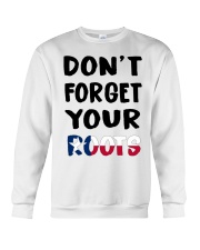 Texas Flag Don't Forget Your Roots Crewneck Sweatshirt tile