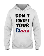 Texas Flag Don't Forget Your Roots Hooded Sweatshirt tile