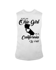OHIO GIRL IN CALIFORNIA Sleeveless Tee tile