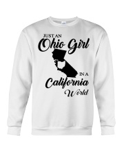 OHIO GIRL IN CALIFORNIA Crewneck Sweatshirt tile