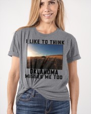 Oklahoma Misses Me Too Classic T-Shirt apparel-classic-tshirt-lifestyle-front-101