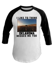 Oklahoma Misses Me Too Baseball Tee tile