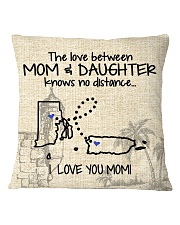 PUERTO RICO RHODE ISLAND MOM AND DAUGHTER Square Pillowcase tile