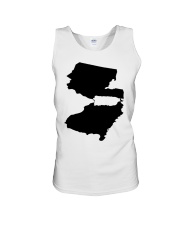 MAP PUERTO RICO IN NEW JERSEY Unisex Tank tile