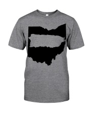 MAP PUERTO RICO IN OHIO Classic T-Shirt front