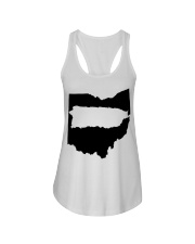 MAP PUERTO RICO IN OHIO Ladies Flowy Tank tile