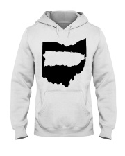 MAP PUERTO RICO IN OHIO Hooded Sweatshirt tile