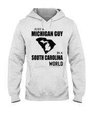 MICHIGAN GUY IN SOUTH CAROLINA Hooded Sweatshirt tile