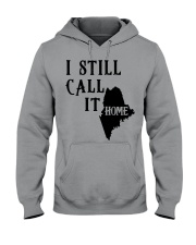 Maine i still call it home Hooded Sweatshirt tile