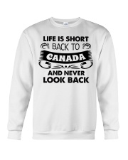 Back To Canada Crewneck Sweatshirt tile