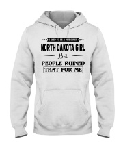 North Dakota Girl - But People Ruined Hooded Sweatshirt tile