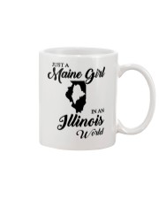 MAINE GIRL IN ILLINOIS Mug tile