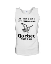 A Little Trip Around Quebec Unisex Tank tile