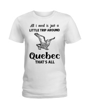A Little Trip Around Quebec Ladies T-Shirt tile
