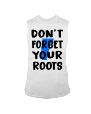 Vermont Map Don't Forget Your Roots Sleeveless Tee tile