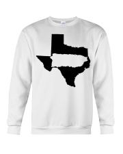 MAP PUERTO RICO IN TEXAS Crewneck Sweatshirt tile