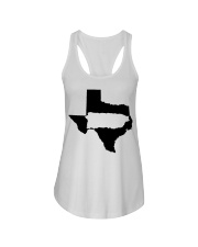 MAP PUERTO RICO IN TEXAS Ladies Flowy Tank tile