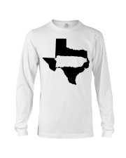 MAP PUERTO RICO IN TEXAS Long Sleeve Tee tile