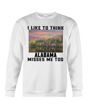 Alabama Misses Me Too Crewneck Sweatshirt tile