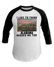 Alabama Misses Me Too Baseball Tee tile