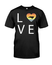 North Carolina Love Classic T-Shirt front