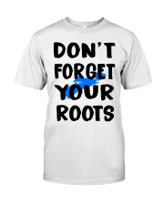Nova Scotia Map Don't Forget Your Roots Classic T-Shirt tile