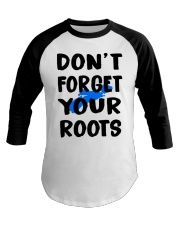 Nova Scotia Map Don't Forget Your Roots Baseball Tee tile
