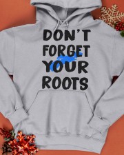 Nova Scotia Map Don't Forget Your Roots Hooded Sweatshirt apparel-hooded-sweatshirt-lifestyle-front-65
