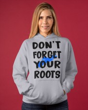 Nova Scotia Map Don't Forget Your Roots Hooded Sweatshirt apparel-hooded-sweatshirt-lifestyle-front-86