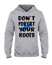 Nova Scotia Map Don't Forget Your Roots Hooded Sweatshirt front