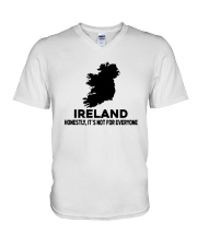 Ireland It's Not For Everyone V-Neck T-Shirt tile