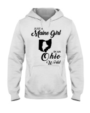 MAINE GIRL IN OHIO Hooded Sweatshirt tile