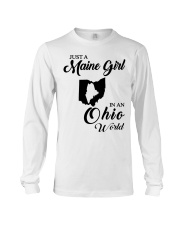 MAINE GIRL IN OHIO Long Sleeve Tee tile