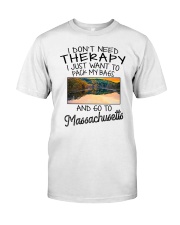Pack My Bags - Go To Massachusetts Classic T-Shirt tile