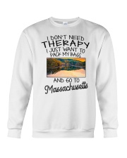Pack My Bags - Go To Massachusetts Crewneck Sweatshirt tile