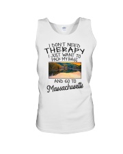 Pack My Bags - Go To Massachusetts Unisex Tank tile