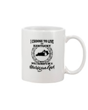 Michigan Girl I Choose To Live In Kentucky Mug tile